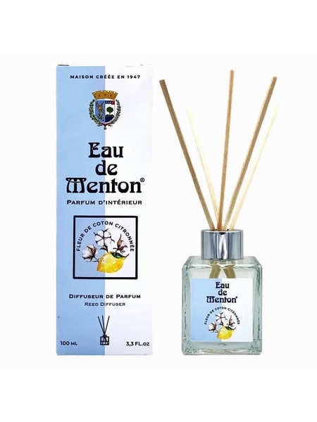 PARFUM D'INTERIEUR - EAU DE MENTON - FLEUR COTON - 1