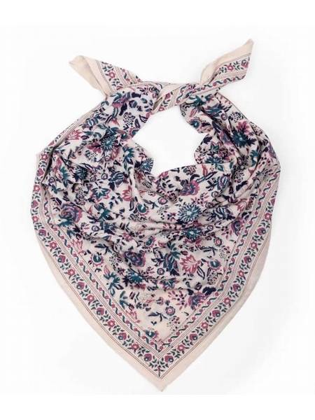 GRAND FOULARD GOA MYRTILLE - BINDI ATELIER - MYRTILLE - 1