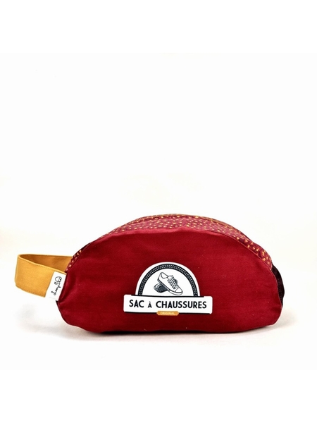 SAC A CHAUSSURES FAUVE - LOOPITA - FAUVE BORDEAUX - 1