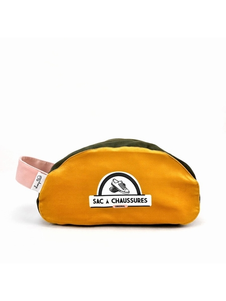 SAC A CHAUSSURES OCRE ROSE - LOOPITA - OCRE ROSE - 1