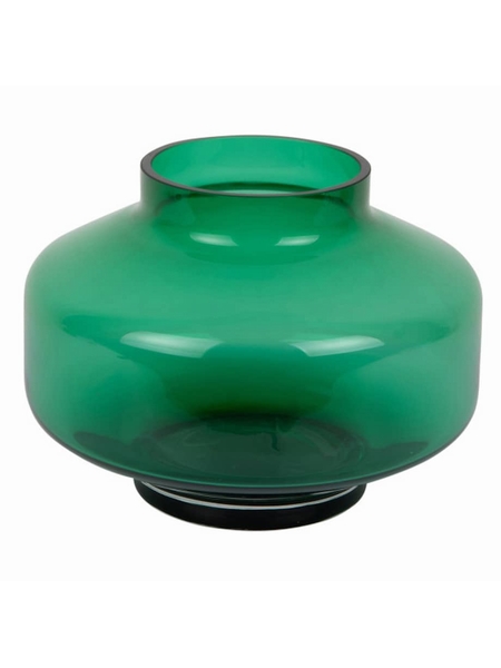 VASE EN VERRE PASMOSO VERT - PRESENT TIME - VERT - 1