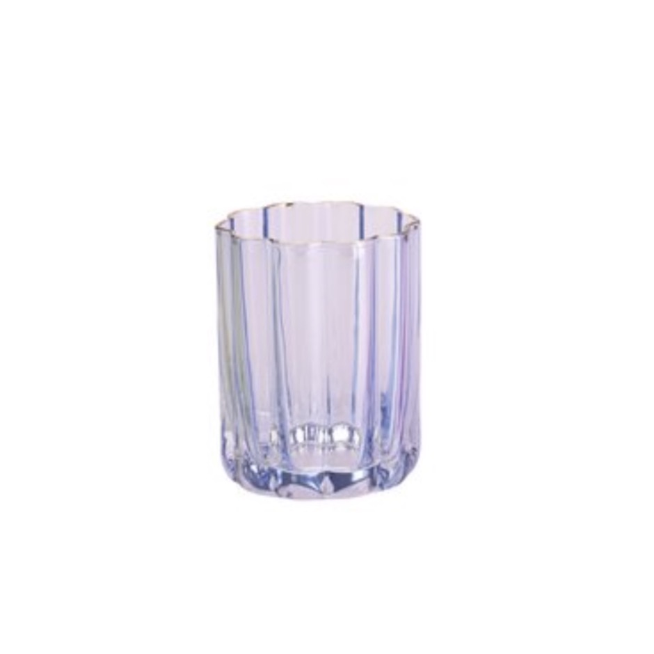 PHOTOPHORE VERRE COLORE - GIFT COMPANY - VIOLET