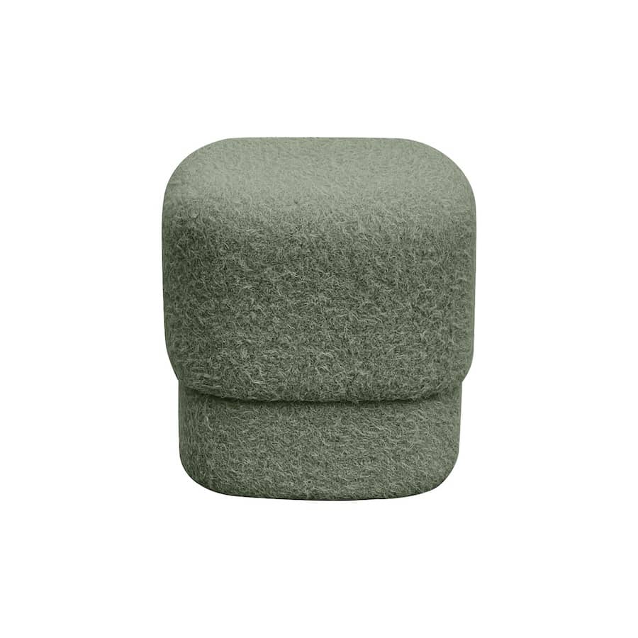 TABOURET RETRO FLUFF VERT - LA SELECTION - VERT