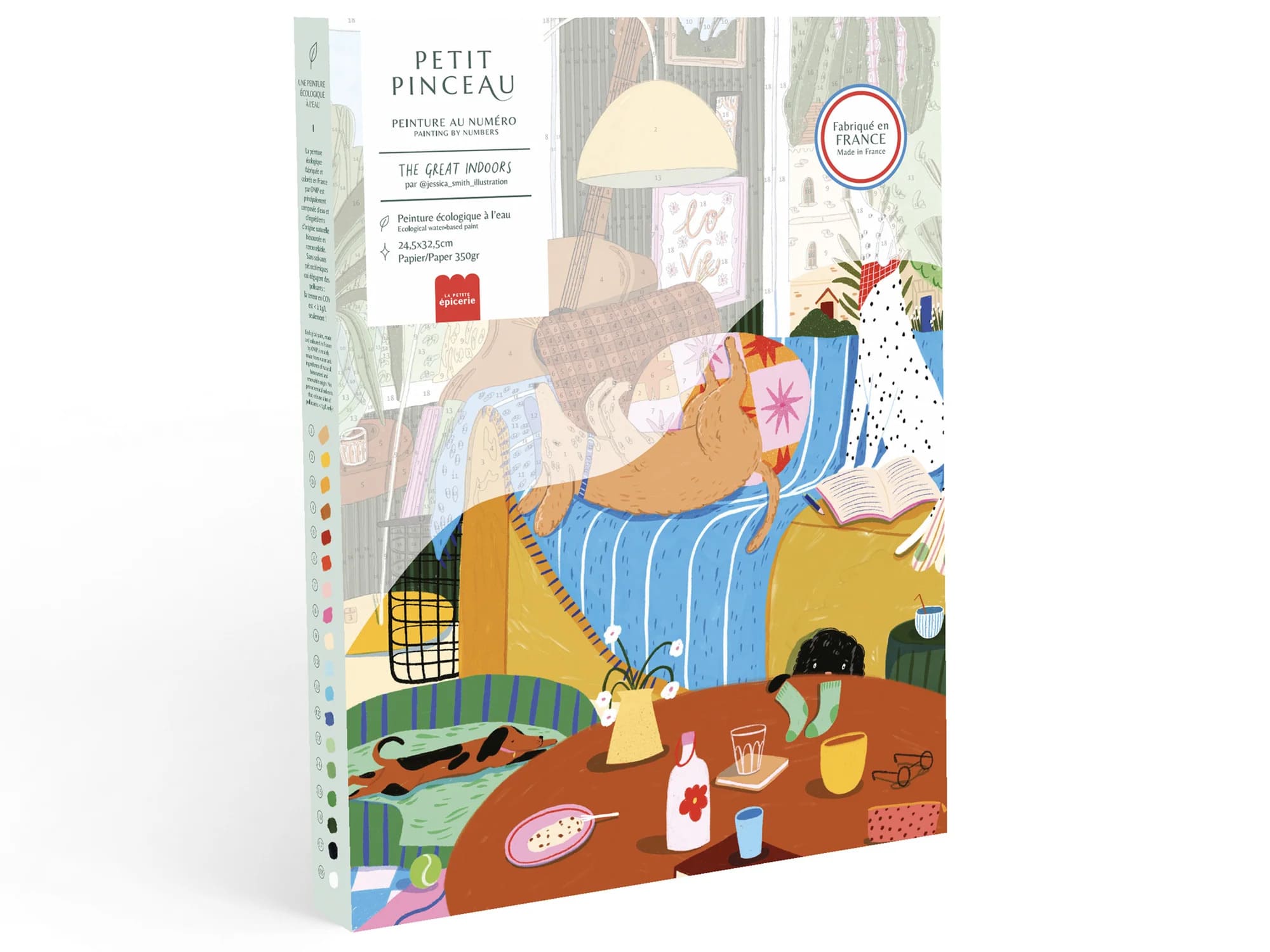 COFFRET PEINTURE GREAT INDOORS - PETIT PINCEAU - GREAT INDOORS