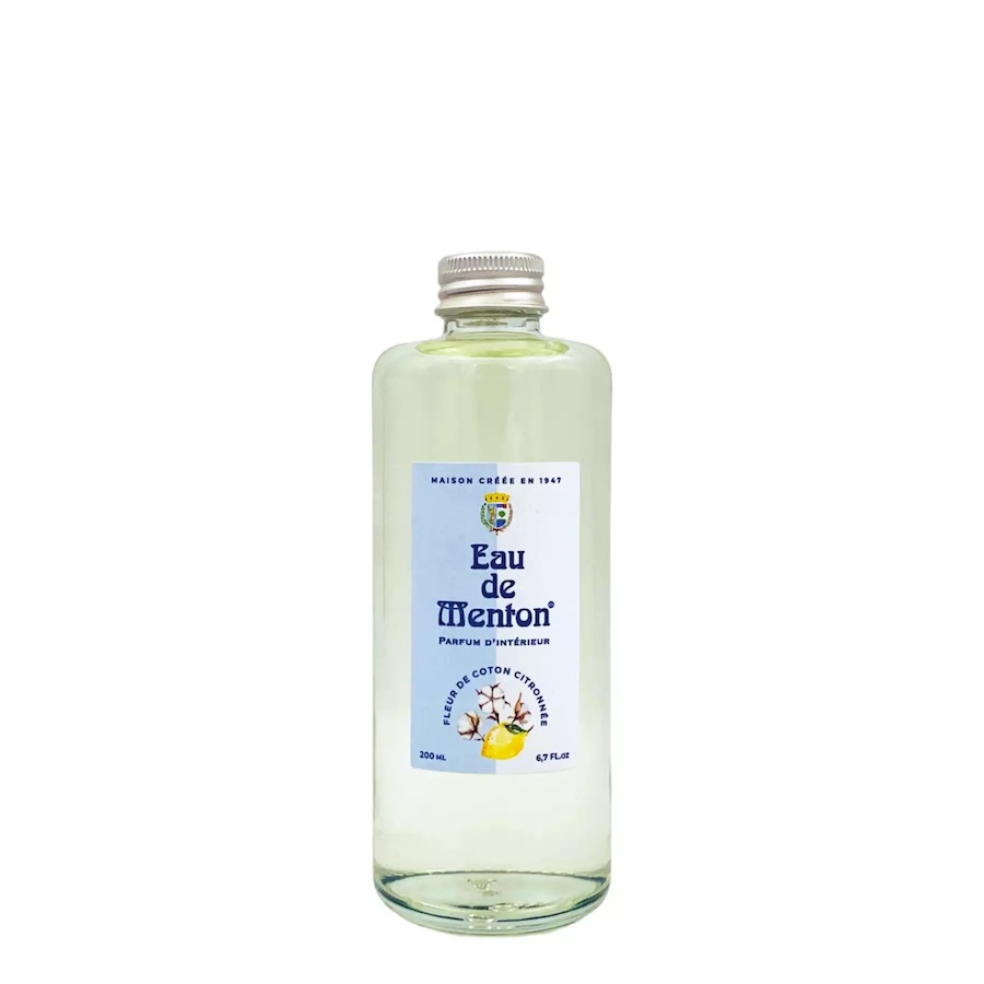 RECHARGE PARFUM FLEUR DE COTON - EAU DE MENTON - FLEUR COTON