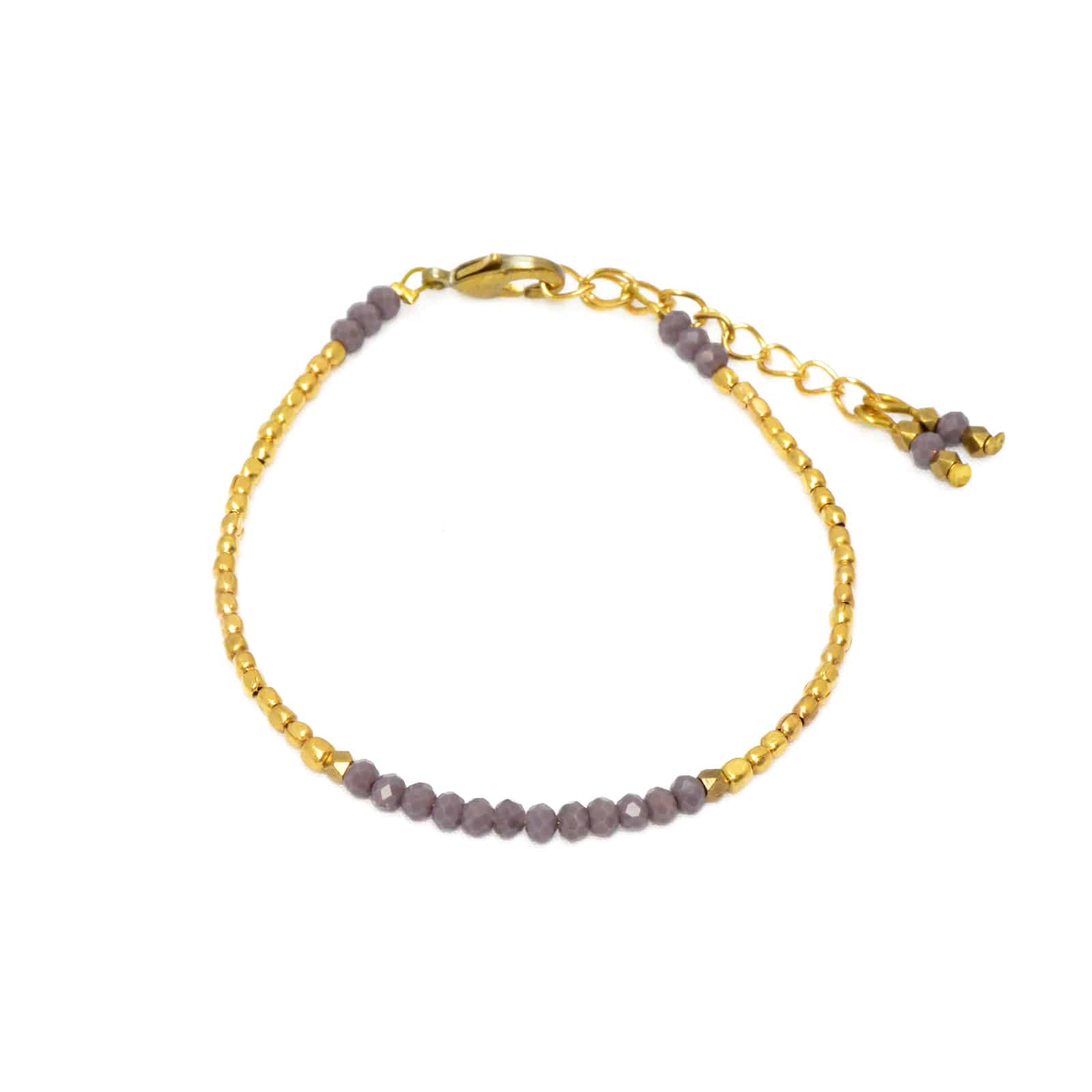BRACELET VESTA - SELECTION KAMEME CONCEPT - MAUVE