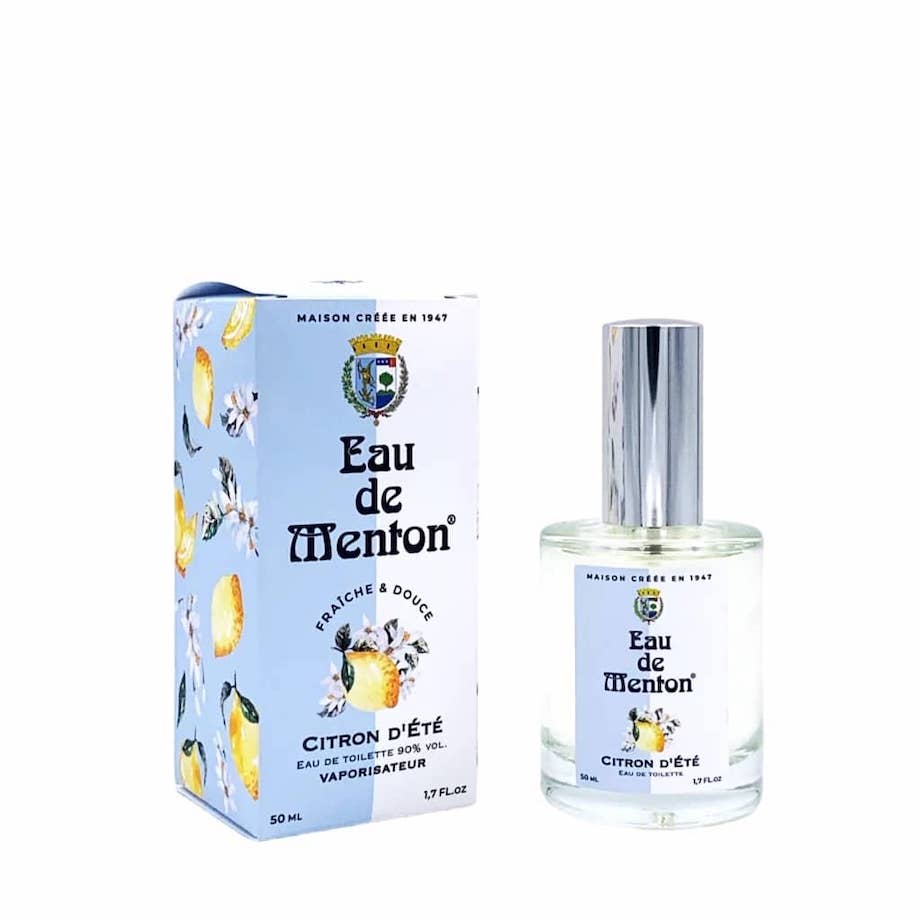 EAU DE TOILETTE CITRON D'ETE - EAU DE MENTON - CITRON ETE