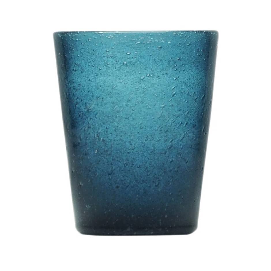 GOBELET VERRE BLEU PROFOND - MEMENTO - BLEU PROFOND