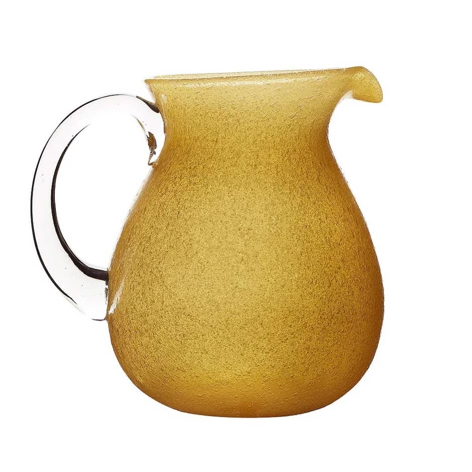 PICHET VERRE JAUNE - MEMENTO - JAUNE CORN