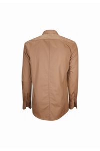 CHEMISE REGULAR UNIE MARRON - OPENBRAVO - MARRON