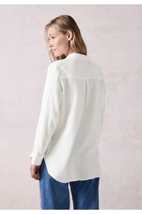 CHEMISE REG LIN BLANC L - ORI - BLANC
