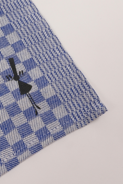 DIDIER SERVIETTE DAMIER BLEU DIDIER SERVIETTE DAMIER