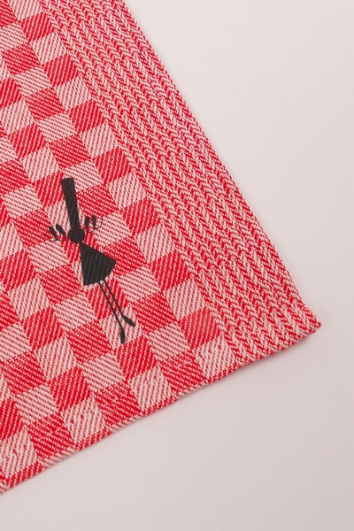 DIDIER SERVIETTE DAMIER ROUGE DIDIER SERVIETTE DAMIER