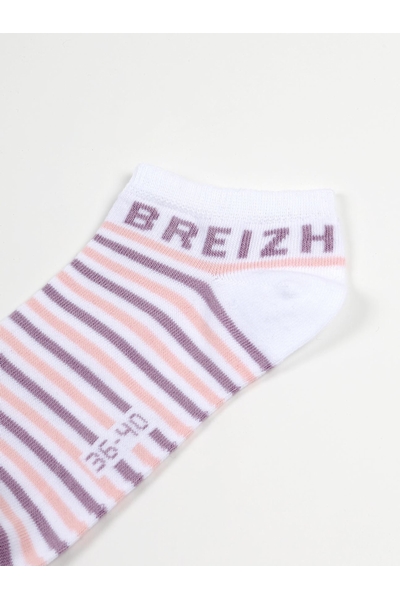 LOPEREC CHAUSSETTES MARIN LILA%2FPECHE LOPEREC CHAUSSETTES