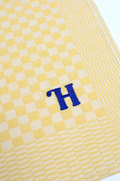 HENAFF SERVIETTE DE TABLE JAUNE HENAFF SERVIETTE DE TABLE