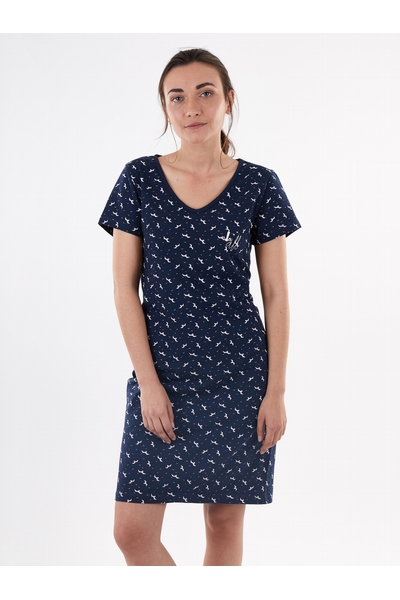 LAURIER CHEMISE DE NUIT MOUETTE MARINE LAURIER CHEMISE DE NUIT