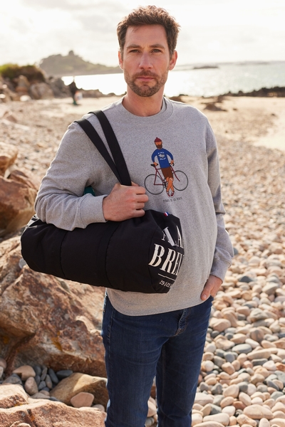 SWEAT PIRATE VELO MOON GREY HEATHER SWEAT PIRATE VELO
