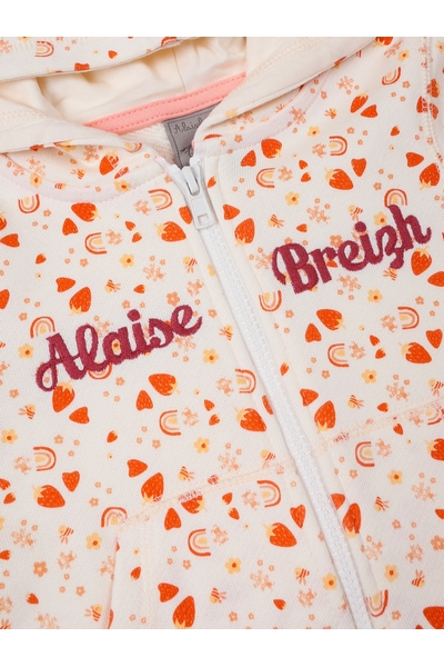 GROUILLE SWEAT CAPUCHE FRAISES GROUILLE SWEAT CAPUCHE