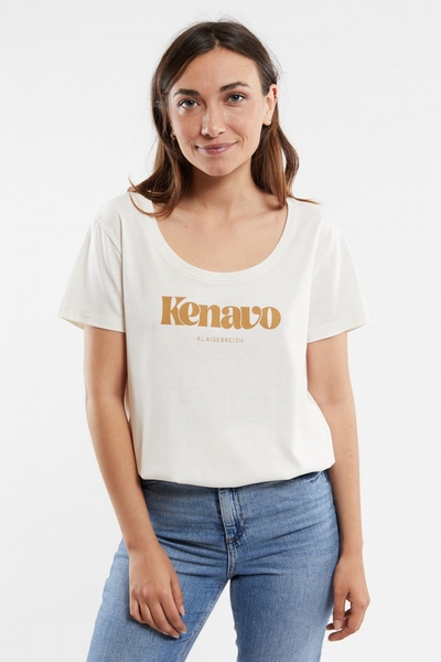 ONDA T-SHIRT ECRU ONDA T-SHIRT