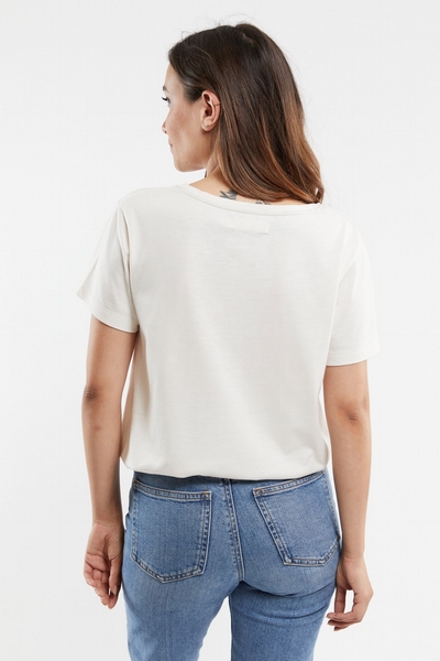 ONDA T-SHIRT ECRU ONDA T-SHIRT