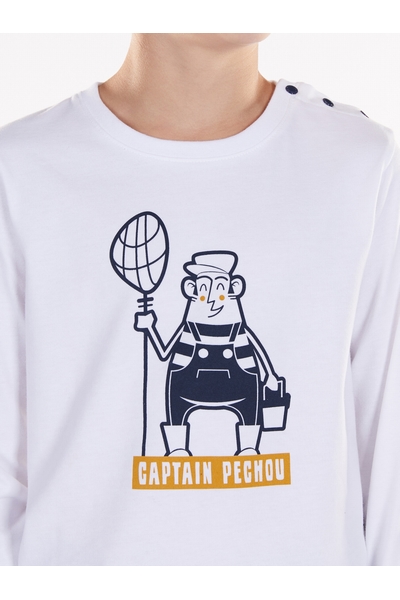 MESPAUL T-SHIRT BLANC MESPAUL T-SHIRT