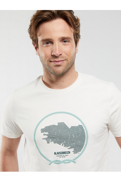 PLEYBEN T-SHIRT IVOIR PLEYBEN T-SHIRT