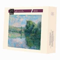 <b>Puzzle d'art en bois de 900 pièces environ, découpé à la
