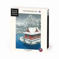 <b>Puzzle d'art en bois de 900 pièces environ, découpé à la