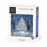 <b>Puzzle d'art en bois de 150 pièces environ, découpé à la