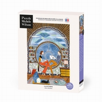 <b>Puzzle d'art en bois de 350 pièces environ, découpé à la