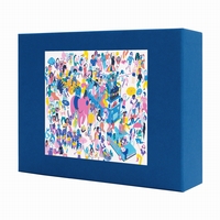<b>Hand-cut art wooden jigsaw puzzle of 300 pieces - Made in
