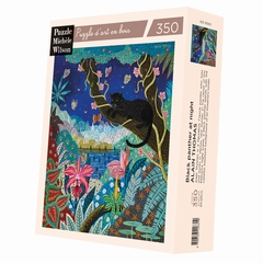 <b>Hand-cut art wooden jigsaw puzzle of 350 pieces - Made in