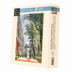 <b>Hand-cut art wooden jigsaw puzzle of 650 pieces - Made in
