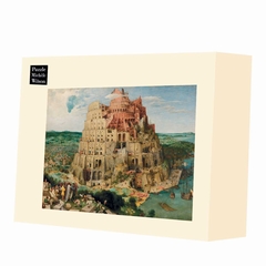 <b>Hand-cut art wooden jigsaw puzzle of circa 2500 pieces -