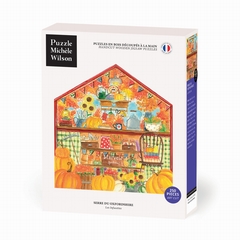 <b>Hand-cut art wooden jigsaw puzzle of circa 250 pieces -