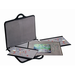 The Jigsort 1000 puzzle case consists of a large tray
