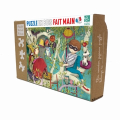 Puzzle en bois 50 pièces ESCAPADE NOCTURNE - PUZZLE MICHELE WILSON -  Tableaux et peintures - Mixte 6 ans+ blanc 