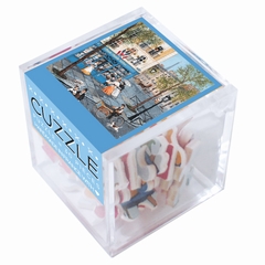 <b>Hand-cut art wooden jigsaw puzzle of 30 pieces - Made in