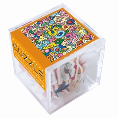 <b>Hand-cut art wooden jigsaw puzzle of 30 pieces - Made in