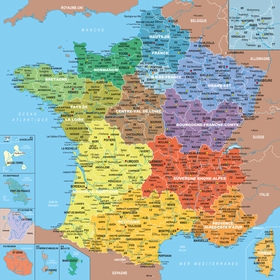 puzzle carte de France