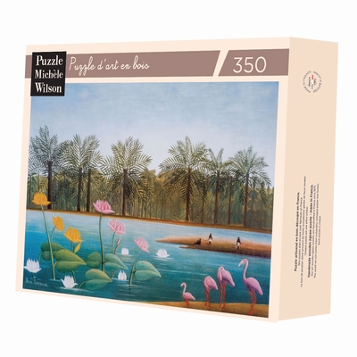 <b>Hand-cut art wooden jigsaw puzzle of 350 large pieces -