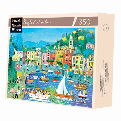 <b>Puzzle d'art en bois de 350 pièces, découpé à la main en