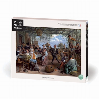 <b>Hand-cut art wooden jigsaw puzzle of circa 1800 pieces -