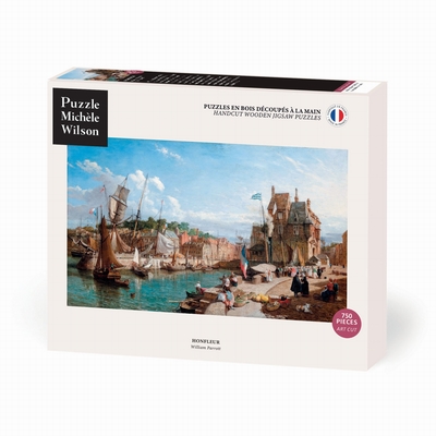 <b>Hand-cut art wooden jigsaw puzzle of circa 750 pieces -