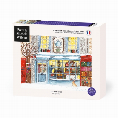 <b>Hand-cut art wooden jigsaw puzzle of circa 250 pieces -