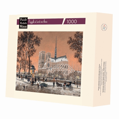 <b>Hand-cut art wooden jigsaw puzzle of circa 1000 pieces -