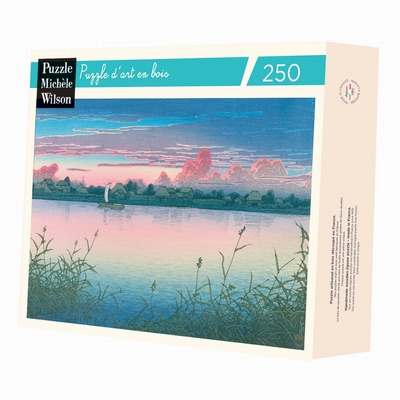 <b>Hand-cut art wooden jigsaw puzzle of circa 250 pieces -