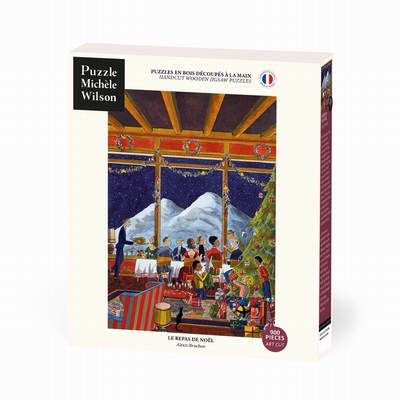 <b>Puzzle d'art en bois de 900 pièces environ, découpé à la