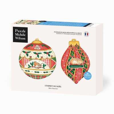 <b>Hand-cut art wooden jigsaw puzzle of circa 80 pieces -