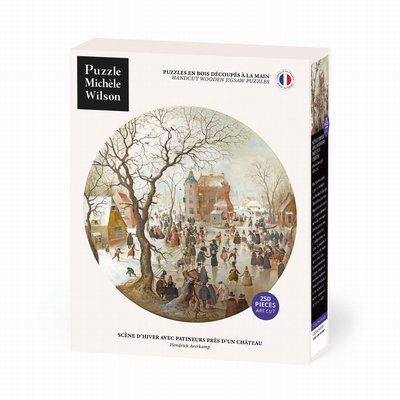 <b>Puzzle d'art en bois de 250 pièces environ, découpé à la